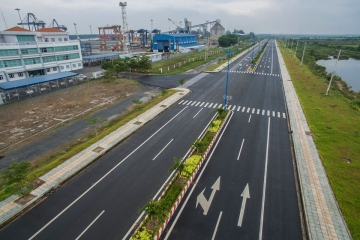 ĐƯỜNG LIÊN CẢNG CẢI MÉP THỊ VẢI đoạn từ Km7+199.25 -:- Km8+800