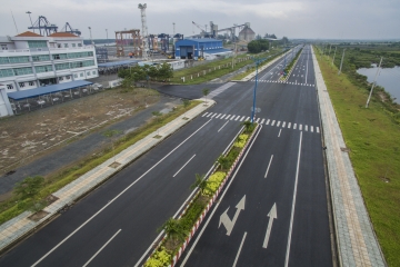 ĐƯỜNG LIÊN CẢNG CÁI MÉP THỊ VẢI
