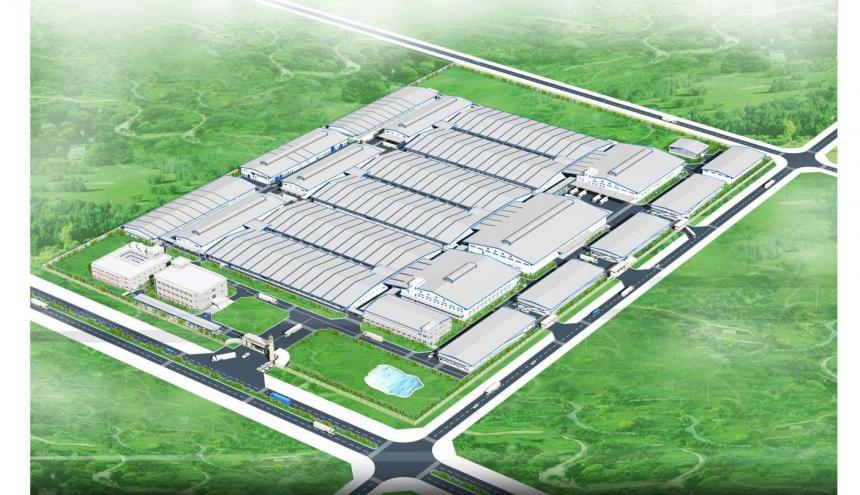 Nhà xưởng may mặc Tiến Hùng